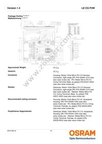 LE CG P3W-8U7V-1 Datasheet Page 15