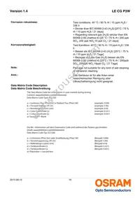 LE CG P3W-8U7V-1 Datasheet Page 16