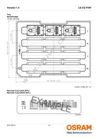 LE CG P3W-8U7V-1 Datasheet Page 19