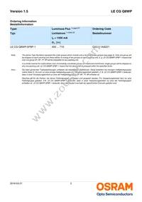 LE CG Q8WP-7P8P-1-A40-R18-Z Datasheet Page 2