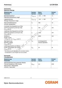 LE CW E2A-MXNZ-ORPU Datasheet Page 3