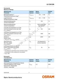 LE CW E2B-MZPY-ORPU Datasheet Page 3