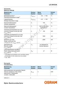 LE CW E3A-MZPY-QRRU Datasheet Page 3