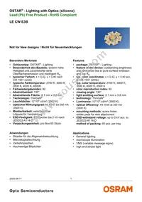 LE CW E3B-NZQX-ORPU Datasheet Cover