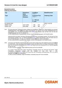 LE CWUW S2W-LZMX-CHCL+NXNY-UW Datasheet Page 2