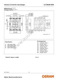 LE CWUW S2W-LZMX-CHCL+NXNY-UW Datasheet Page 12