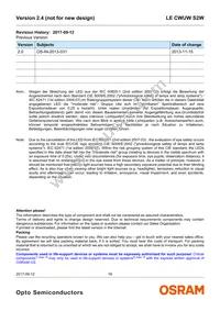 LE CWUW S2W-LZMX-CHCL+NXNY-UW Datasheet Page 18