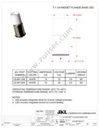 LE-MF-24W Datasheet Cover