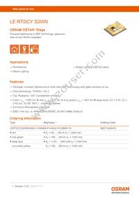 LE RTDCY S2WN-KBLA-1+MANA-P+AXAZ-3+LBMB-YS Datasheet Cover