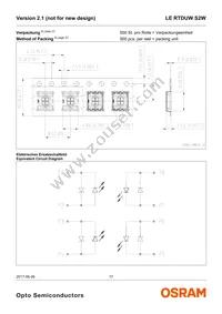 LE RTDUW S2W Datasheet Page 17