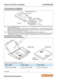 LE RTDUW S2W Datasheet Page 21