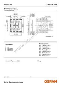 LE RTDUWS2W-KA-1+LALB-34+1V2V-3+MA-CQ-XX Datasheet Page 16