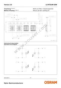 LE RTDUWS2W-KA-1+LALB-34+1V2V-3+MA-CQ-XX Datasheet Page 17