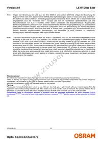 LE RTDUWS2W-KA-1+LALB-34+1V2V-3+MA-CQ-XX Datasheet Page 22