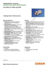 LE T G3W-MANA-25 Datasheet Cover