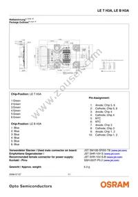 LE T H3A-KBMA-24 Datasheet Page 11