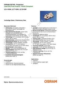 LE T H3W-MANA-25 Datasheet Cover