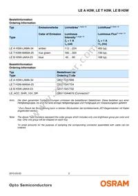 LE T H3W-MANA-25 Datasheet Page 2