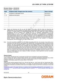 LE T H3W-MANA-25 Datasheet Page 18