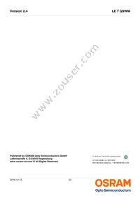 LE T Q9WM-JZKX-23-0-350-R18-Z-PR Datasheet Page 23