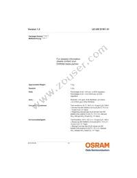 LE UW D1W1 01-5L6M-GMKM-T01 Datasheet Page 12