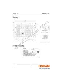 LE UW D1W1 01-5L6M-GMKM-T01 Datasheet Page 13