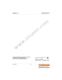 LE UW D1W1 01-5L6M-GMKM-T01 Datasheet Page 18