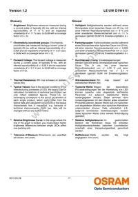 LE UW D1W4 01-7P6Q-JM-T10-VAR Datasheet Page 17