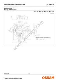 LE UW E3B-PZQZ-4C8F Datasheet Page 11