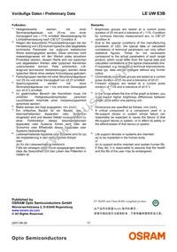 LE UW E3B-PZQZ-4C8F Datasheet Page 17