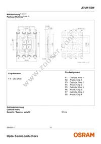 LE UW S2W-PXQX-4P7R Datasheet Page 13