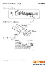 LE UW S2W-PXQX-7P7R Datasheet Page 21