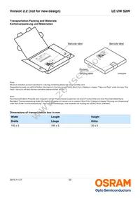 LE UW S2W-PXQX-7P7R Datasheet Page 22