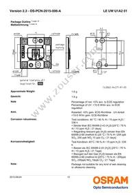 LE UW U1A2 01-6P5Q-EBVF68EBZB6 Datasheet Page 12