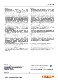 LE W E2A-LZNY-6K8L Datasheet Page 17