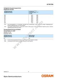 LE W E3A-MZPX-6K8L Datasheet Page 6