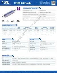 LE150S140CD Datasheet Cover