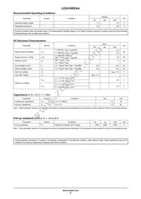 LE2416RDXATDG Datasheet Page 2