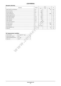 LE2416RDXATDG Datasheet Page 4