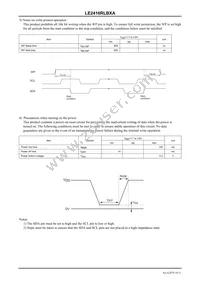 LE2416RLBXA-SH Datasheet Page 10