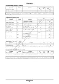 LE2432RDXATDG Datasheet Page 2