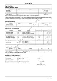 LE24512AQF-AH Datasheet Page 3