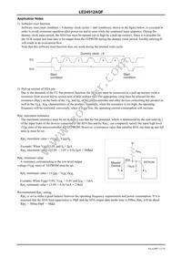 LE24512AQF-AH Datasheet Page 12