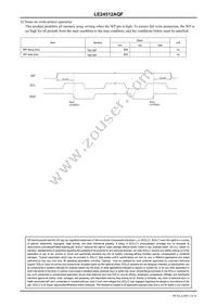 LE24512AQF-AH Datasheet Page 14