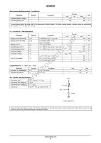 LE2464CXATBG Datasheet Page 2