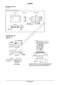 LE2464CXATBG Datasheet Page 4