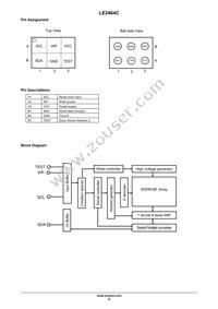 LE2464CXATBG Datasheet Page 5