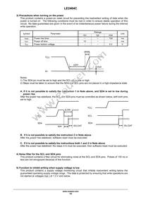 LE2464CXATBG Datasheet Page 14