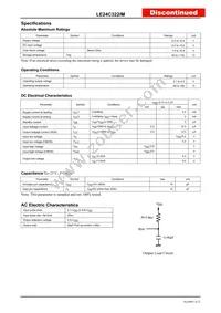 LE24C322M-TLM-E Datasheet Page 3