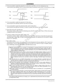 LE24CB642M-TLM-E Datasheet Page 12